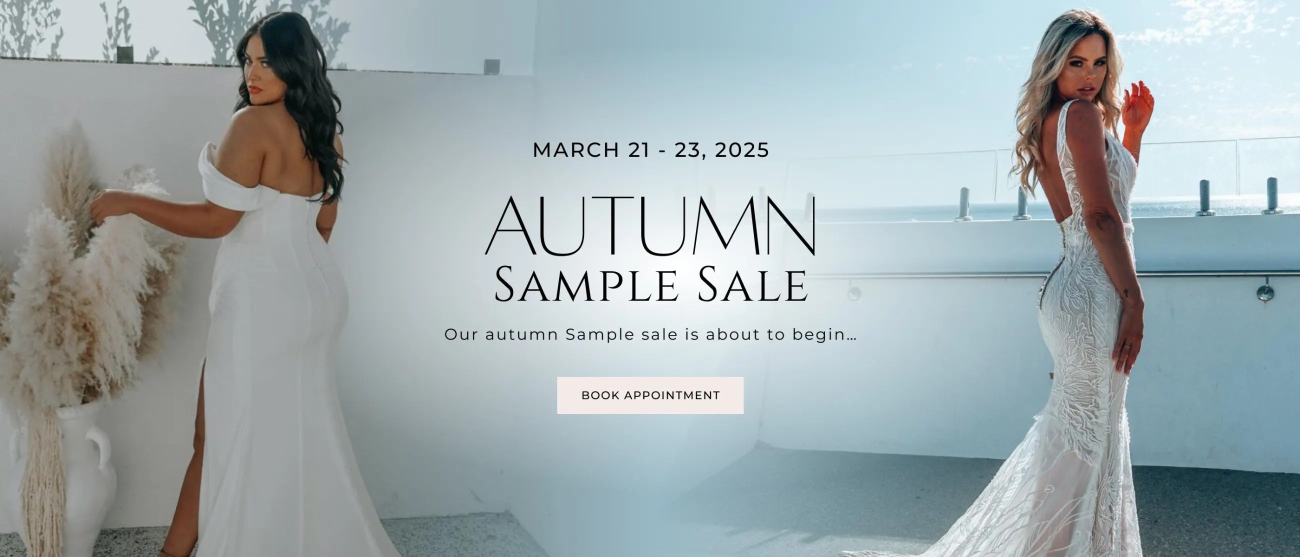 Autumn Sample Sale - desktop image